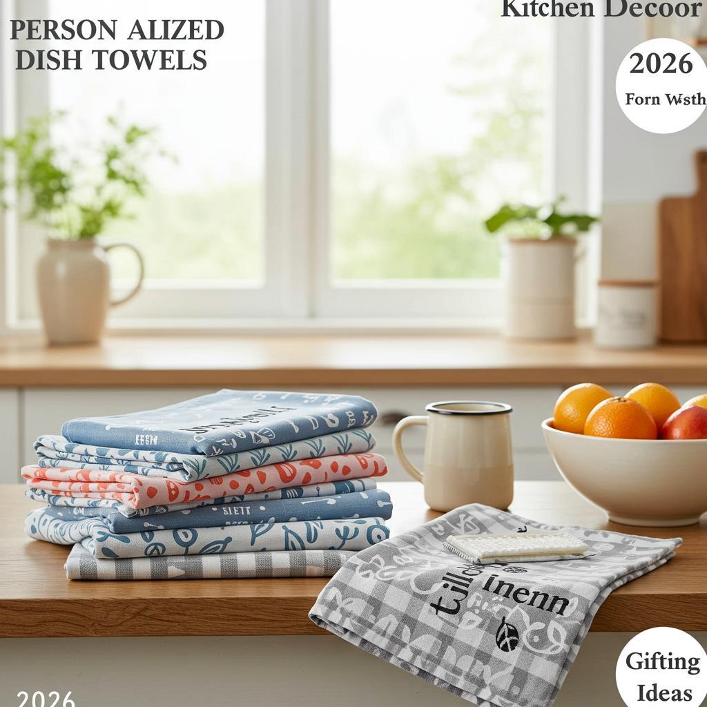 Personalized Dish Towels: The 5 Best Custom Options for Gifting & Kitchen Decor (2026)