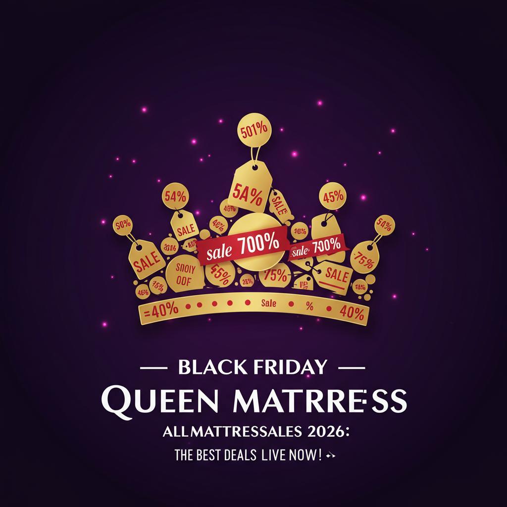 Black Friday Queen Mattress Sales 2026: The Best Deals LIVE Now!