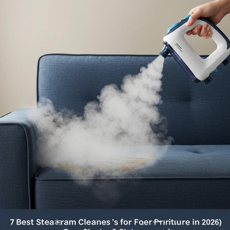 7 Best Steam Cleaners for Furniture in 2026 (Deep Cleaning & Stain Removal)