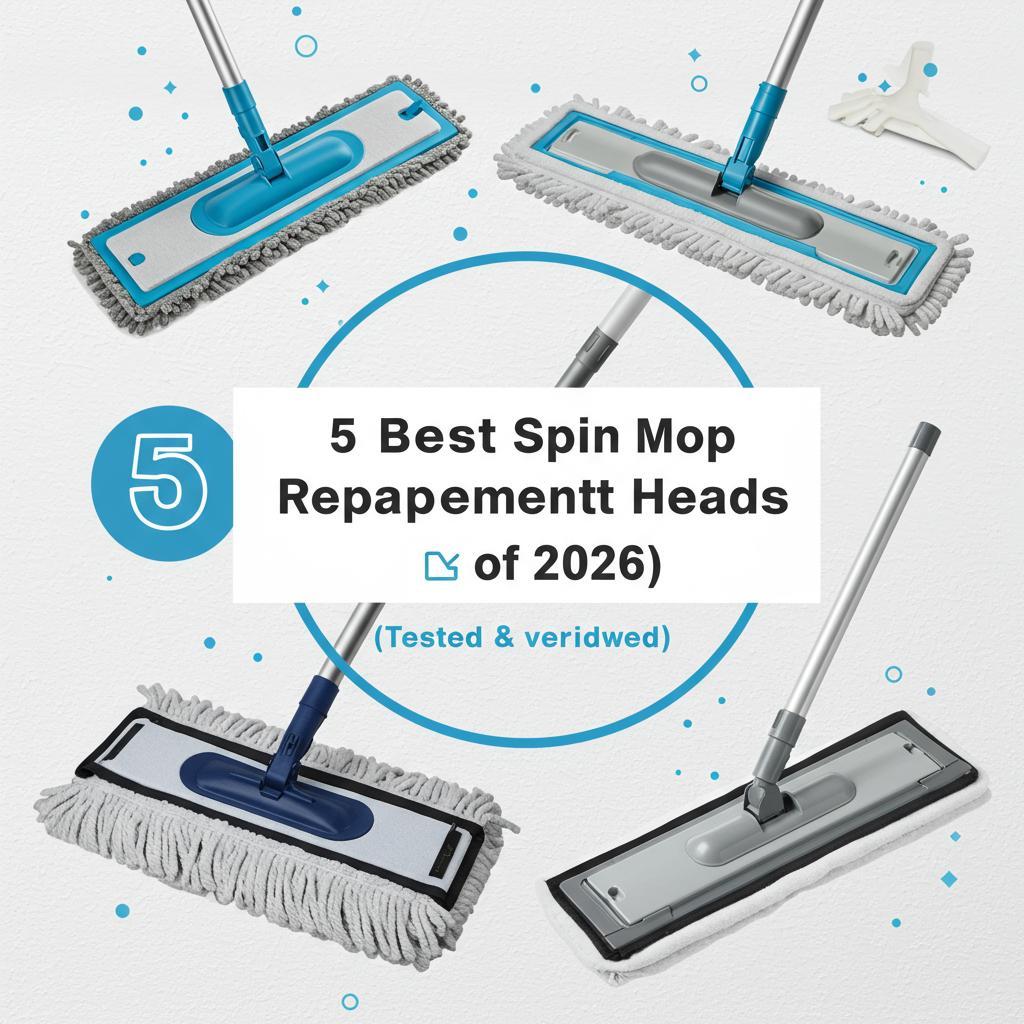 5 Best Spin Mop Replacement Heads of 2026 (Tested & Reviewed)