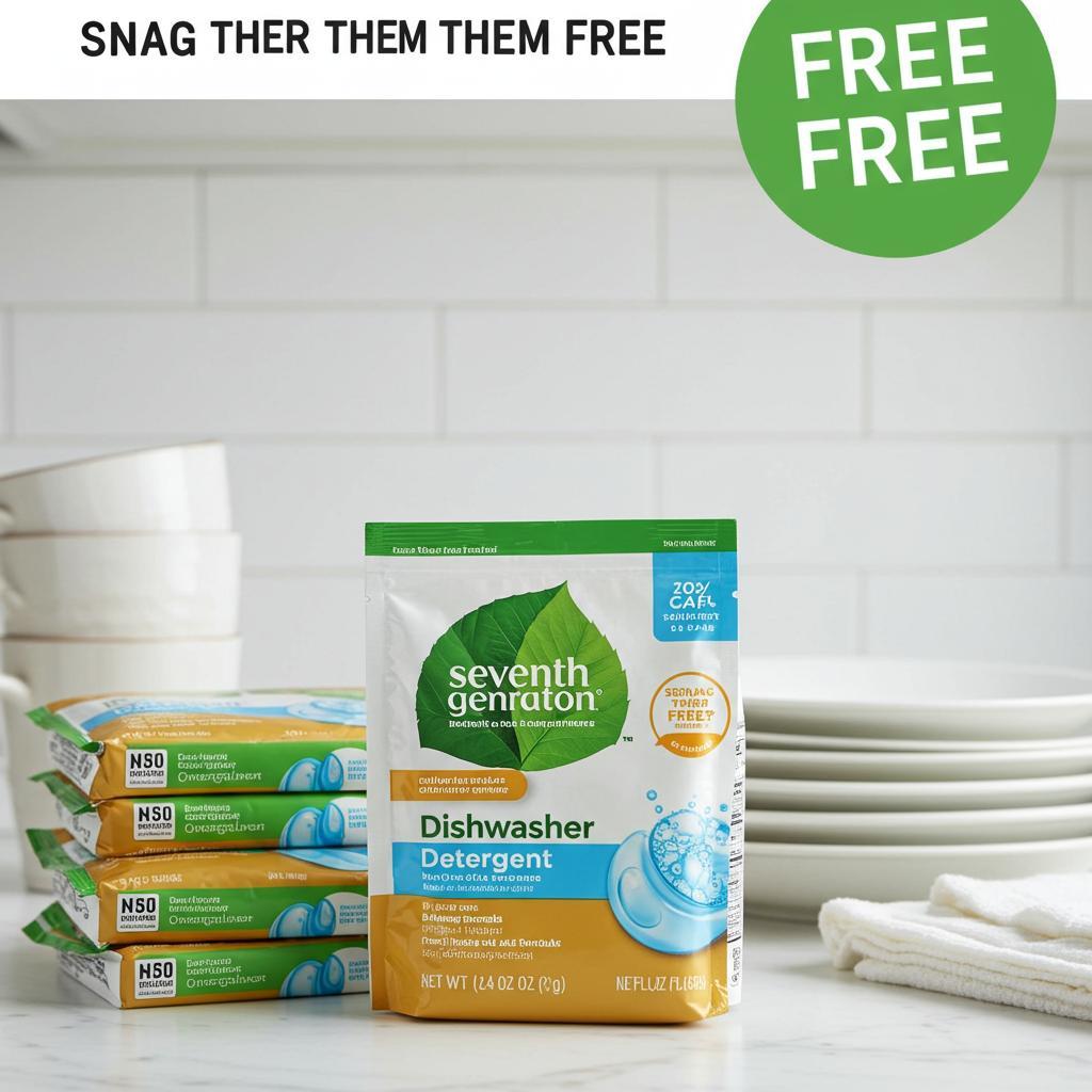 Seventh Generation Dishwasher Detergent Packs: How to Snag Them for FREE in 2026