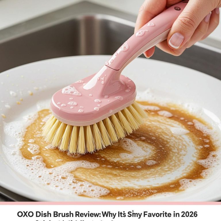 OXO Dish Brush Review: Why It’s Still My Favorite in 2026