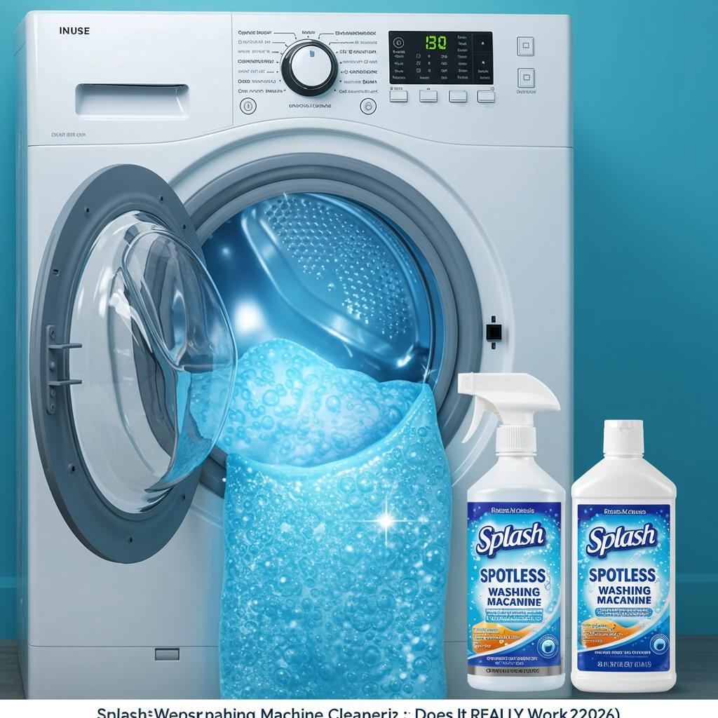 Splash Spotless Washing Machine Cleaner Review: Does It REALLY Work? (2026)