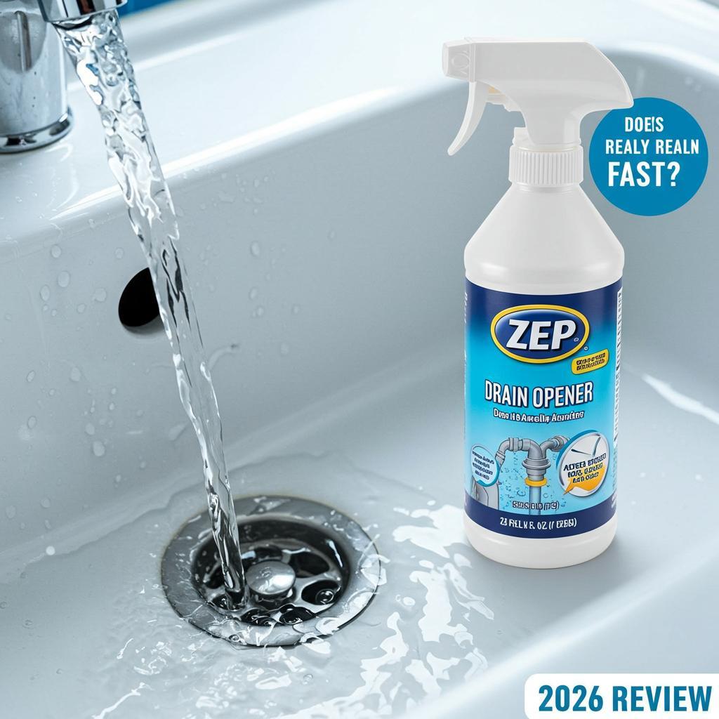 ZEP Drain Opener: Does It Really Unclog Drains Fast? (2026 Review)