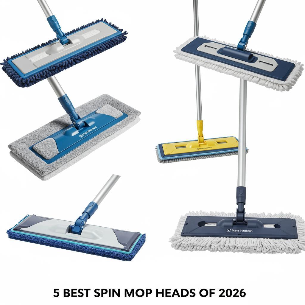 5 Best Spin Mop Heads of 2026 (Tested & Reviewed)
