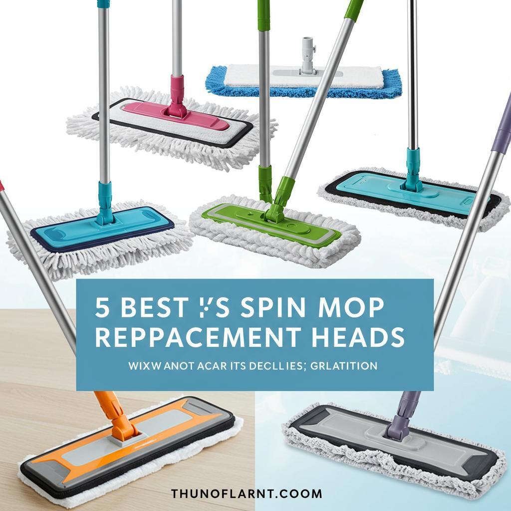 5 Best Spin Mop Replacement Heads of 2026 (Tested & Reviewed)