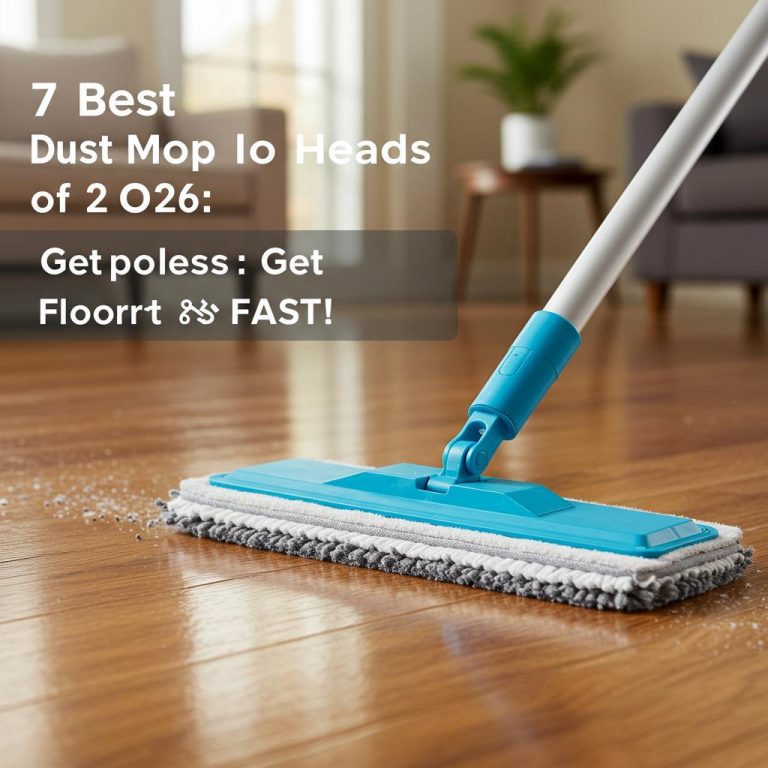 7 Best Dust Mop Heads of 2026: Get Spotless Floors FAST!