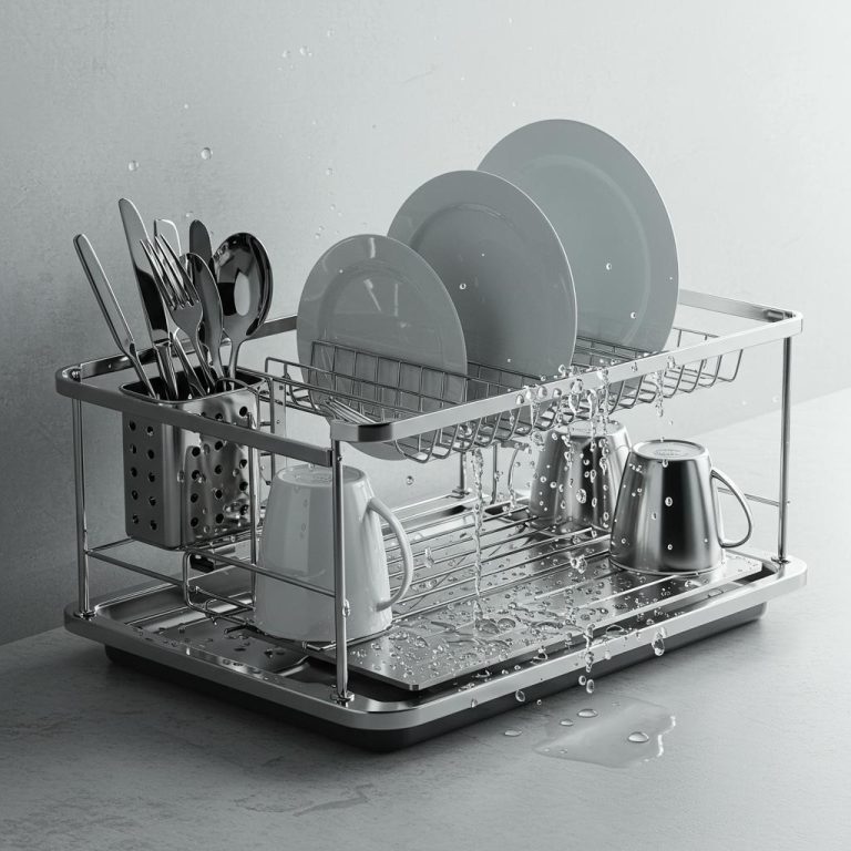 The Best Dish Drying Racks with Drain Boards of 2026: Keep Your Kitchen Spotless!