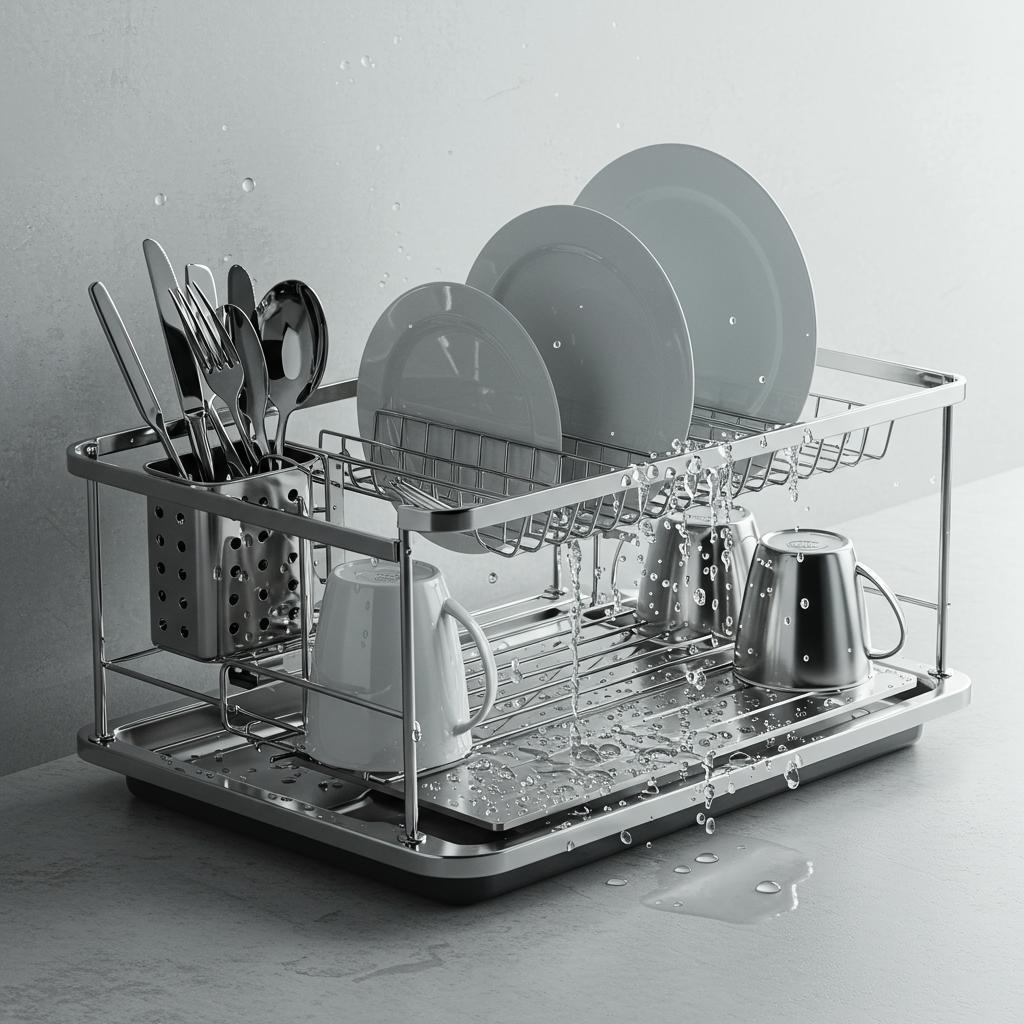The Best Dish Drying Racks with Drain Boards of 2026: Keep Your Kitchen Spotless!