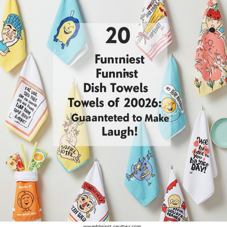 20 Funniest Dish Towels of 2026: Guaranteed to Make You Laugh!