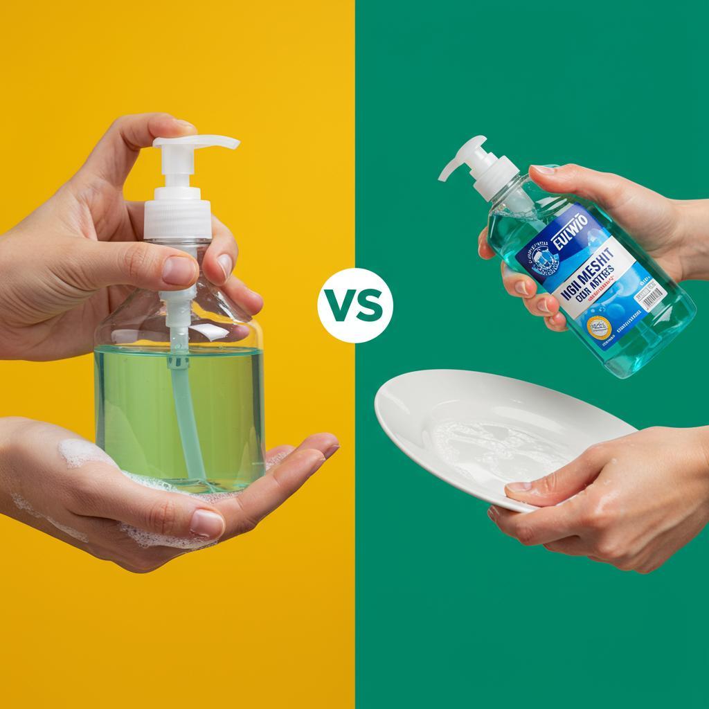 Hand Soap vs. Dish Soap: Which is REALLY Safe to Use Where?