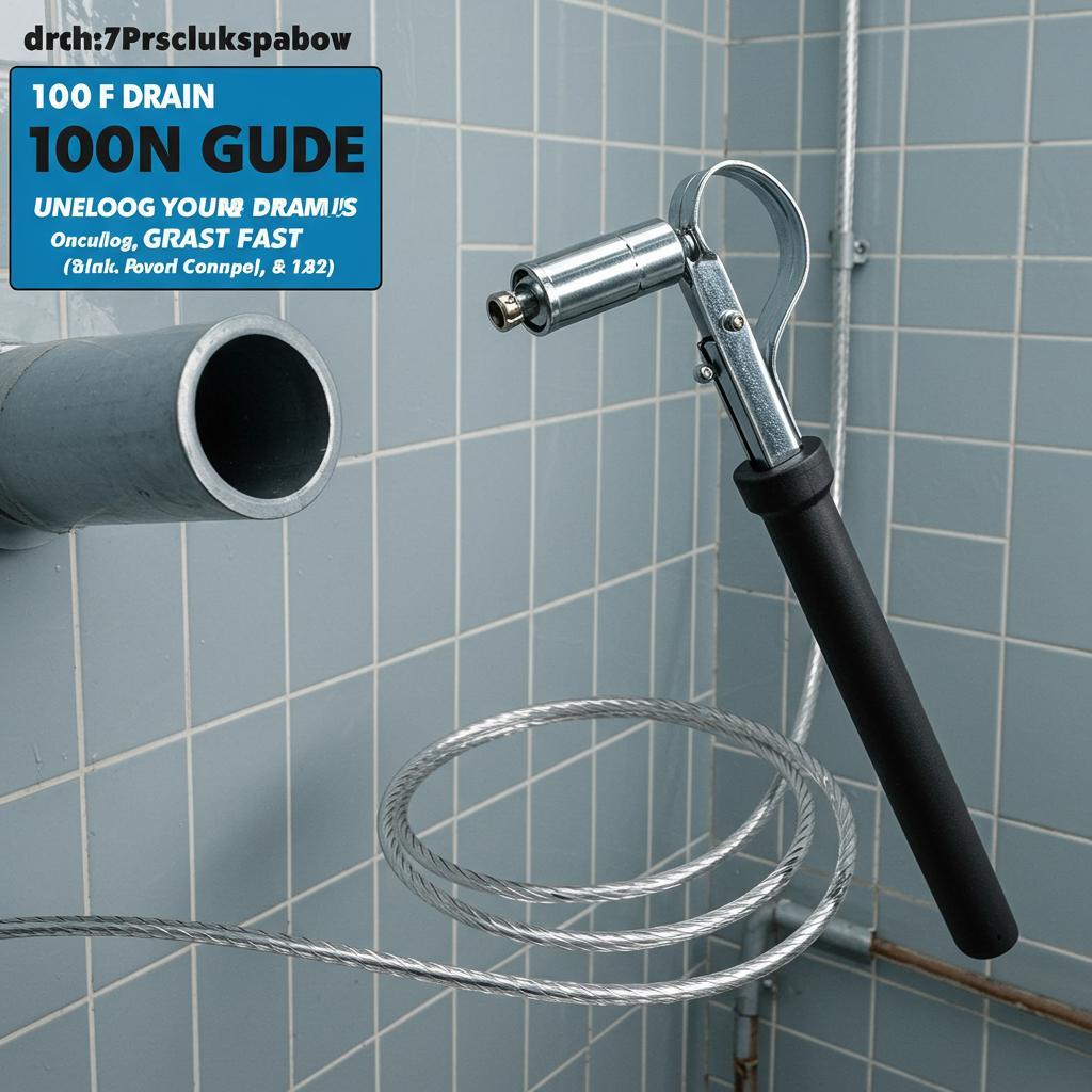 100 ft Drain Snake: Unclog Your Toughest Drains FAST (2024 Guide)