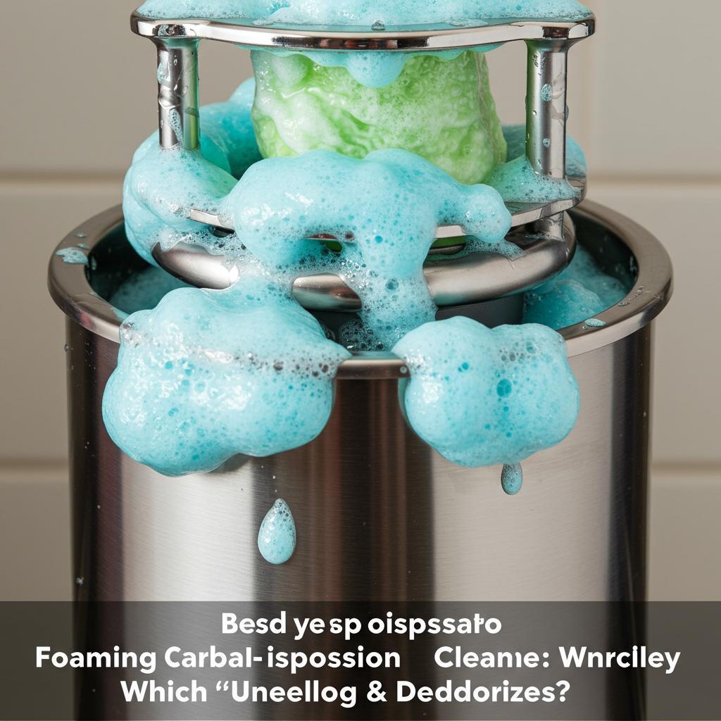 Foaming Garbage Disposal Cleaners: Which One *Really* Unclogs & Deodorizes?