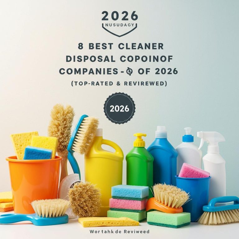 8 Best Cleaner Disposal Companies of 2026 (Top-Rated & Reviewed)