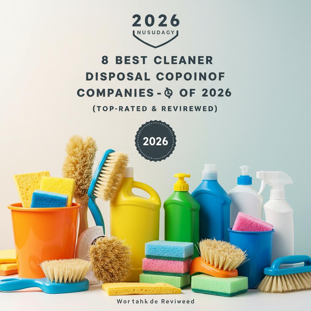 8 Best Cleaner Disposal Companies of 2026 (Top-Rated & Reviewed)
