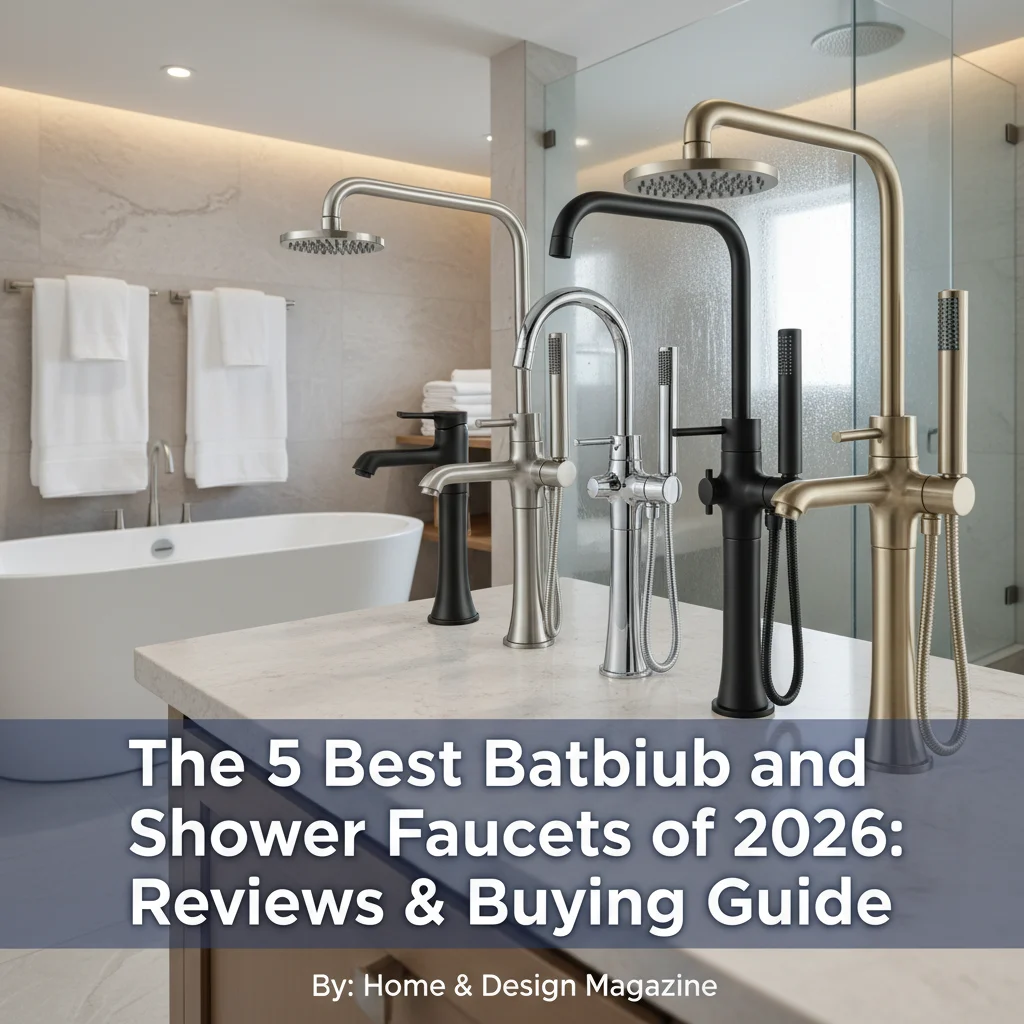 The 5 Best Bathtub and Shower Faucets of 2026: Reviews & Buying Guide