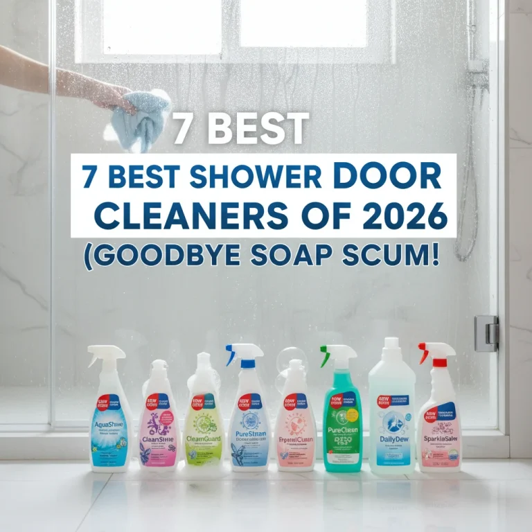 7 Best Shower Door Cleaners of 2026 (Goodbye Soap Scum!)