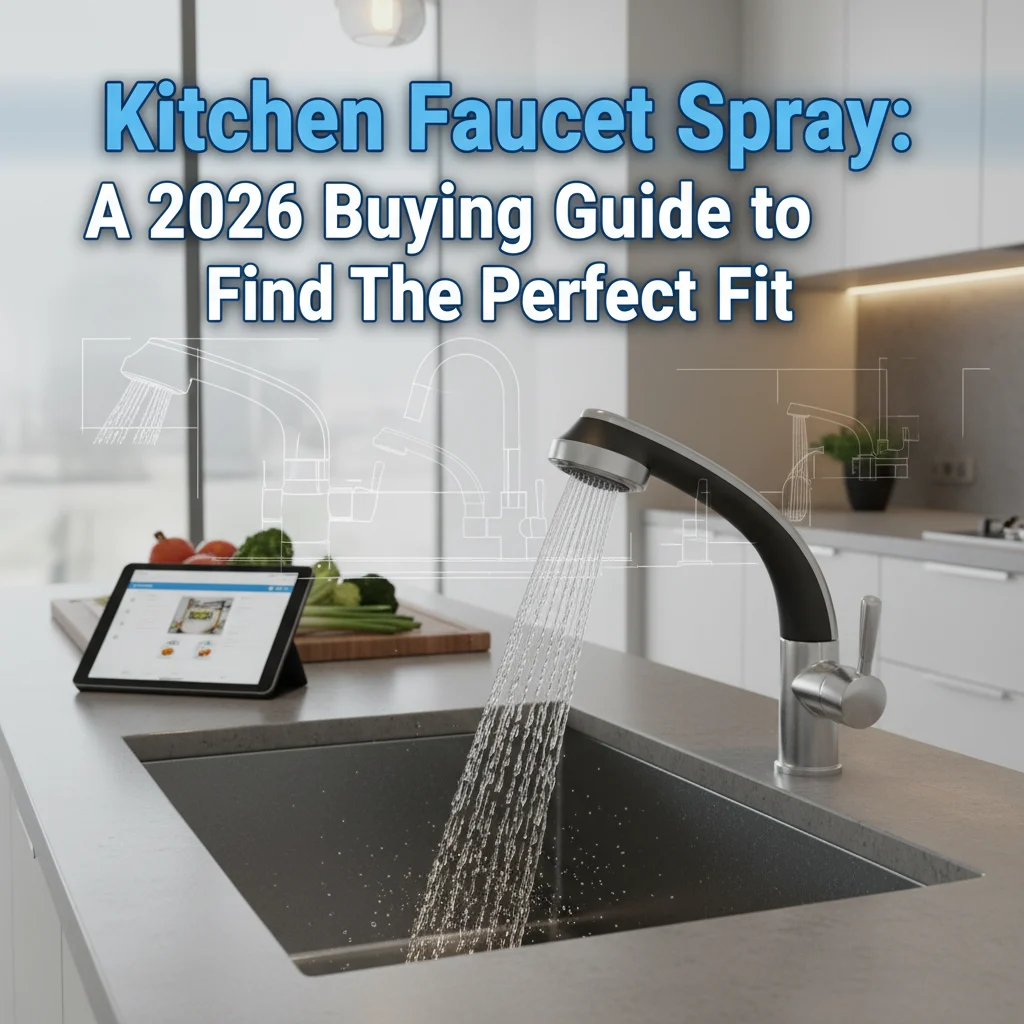 Kitchen Faucet Spray: A 2026 Buying Guide to Find The Perfect Fit.