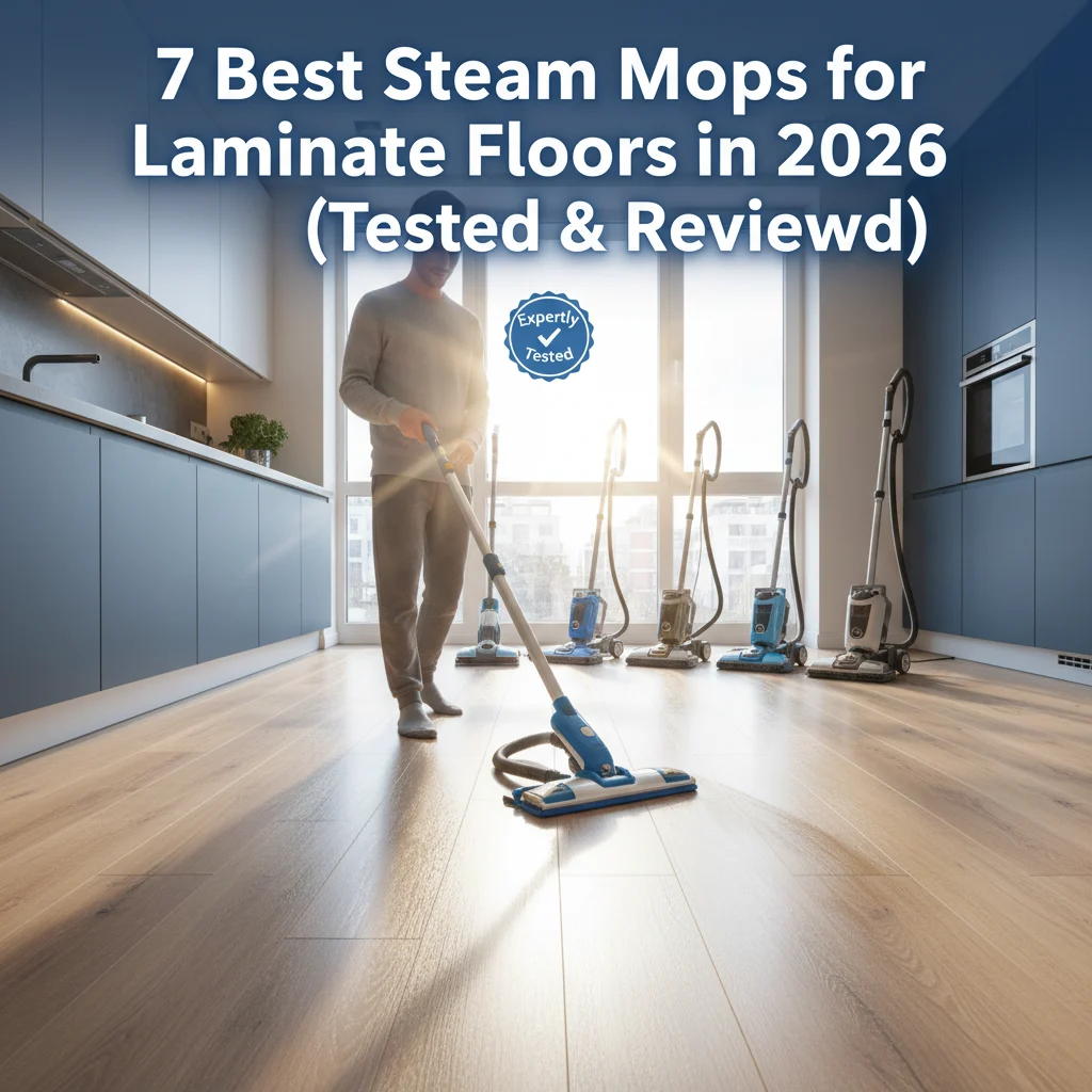 7 Best Steam Mops for Laminate Floors in 2026 (Tested & Reviewed)