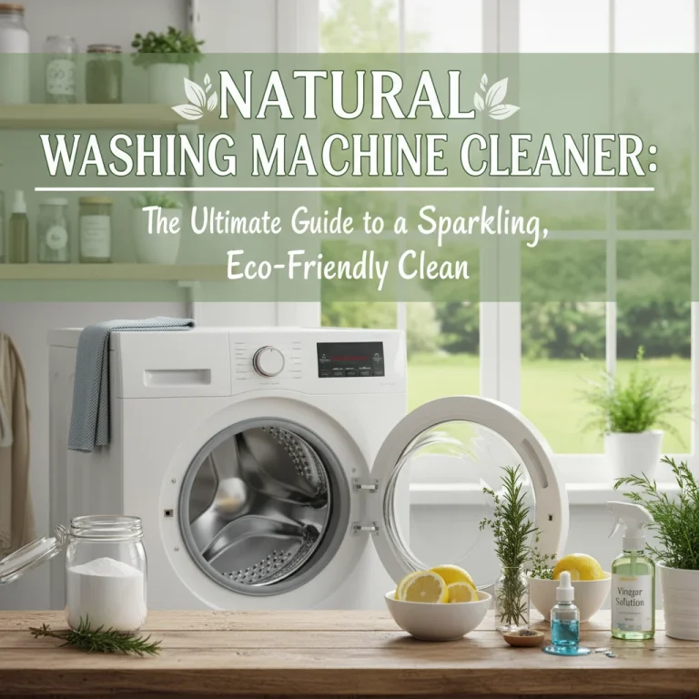 Natural Washing Machine Cleaner: The Ultimate Guide to a Sparkling, Eco-Friendly Clean