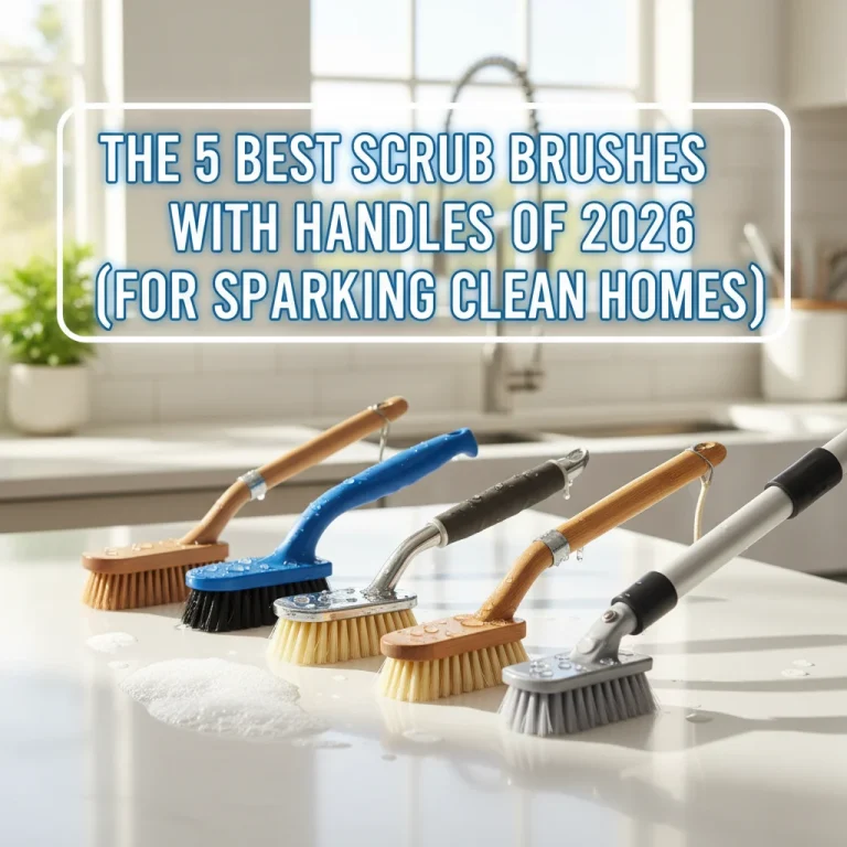 The 5 Best Scrub Brushes with Handles of 2026 (For Sparkling Clean Homes)