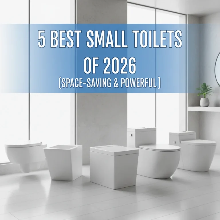 5 Best Small Toilets of 2026 (Space-Saving & Powerful!)