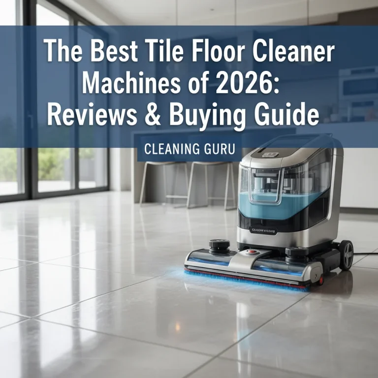 The Best Tile Floor Cleaner Machines of 2026: Reviews & Buying Guide