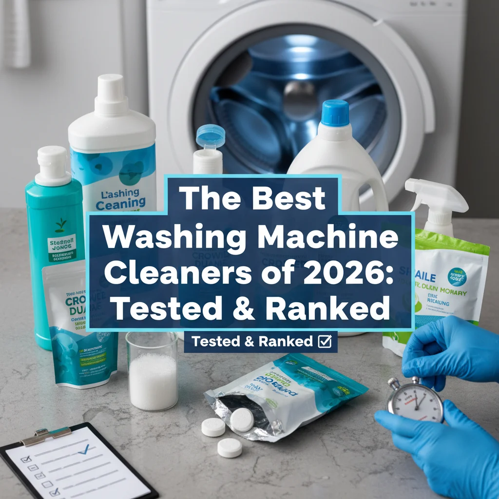 The Best Washing Machine Cleaners of 2026: Tested & Ranked