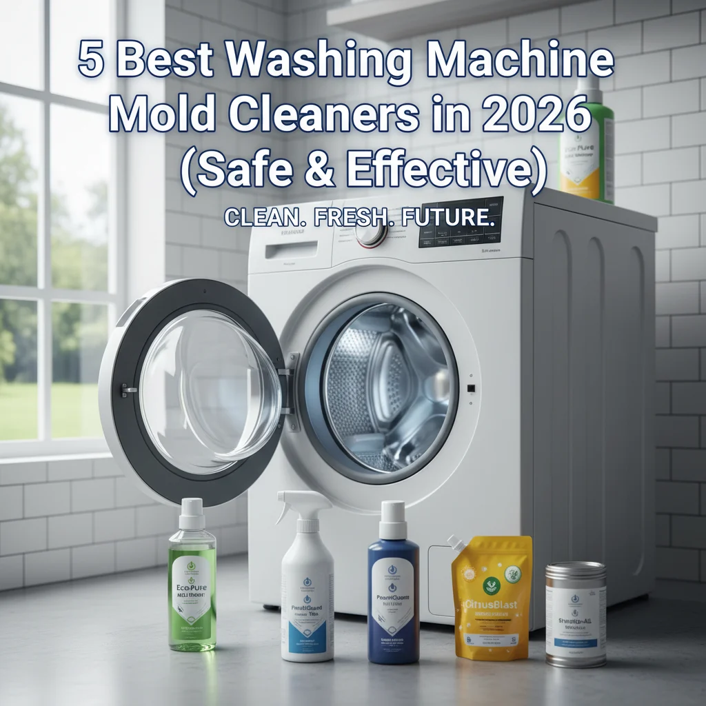 5 Best Washing Machine Mold Cleaners in 2026 (Safe & Effective)