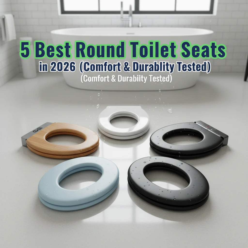 5 Best Round Toilet Seats in 2026 (Comfort & Durability Tested)