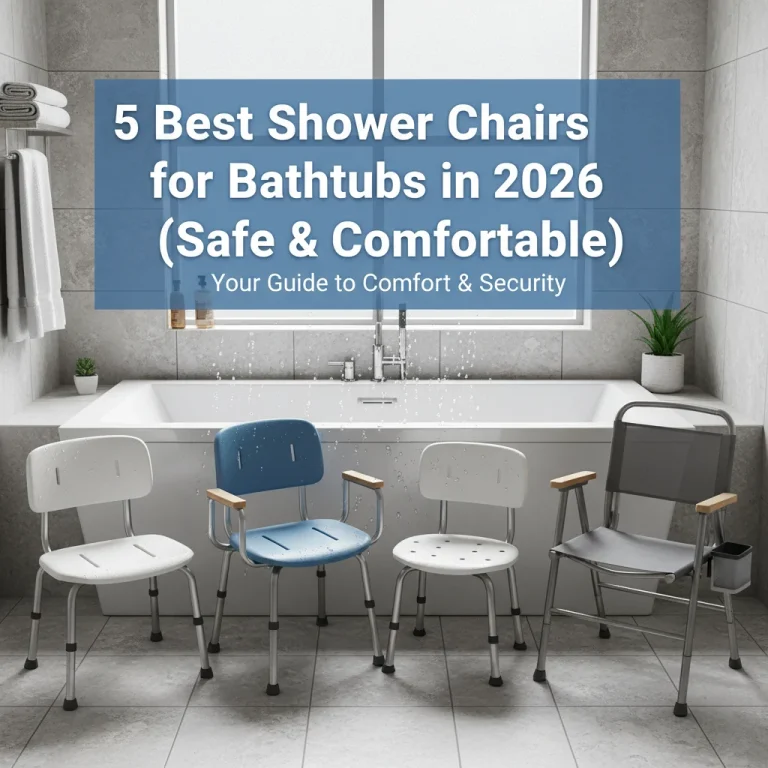 5 Best Shower Chairs for Bathtubs in 2026 (Safe & Comfortable)