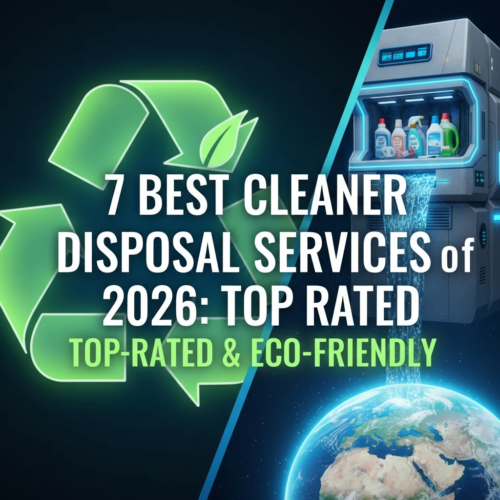 7 Best Cleaner Disposal Services of 2026: Top-Rated & Eco-Friendly