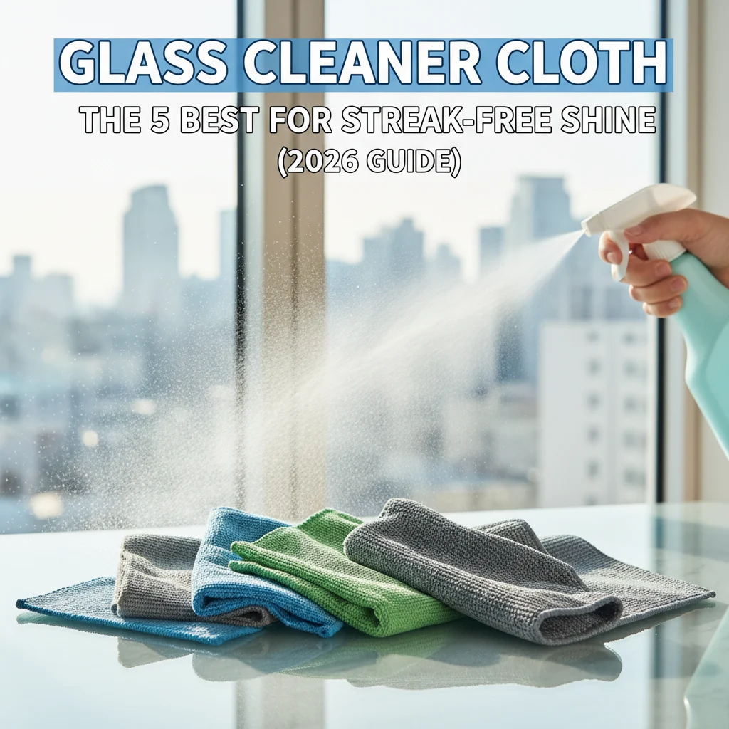 Glass Cleaner Cloth: The 5 Best for Streak-Free Shine (2026 Guide)
