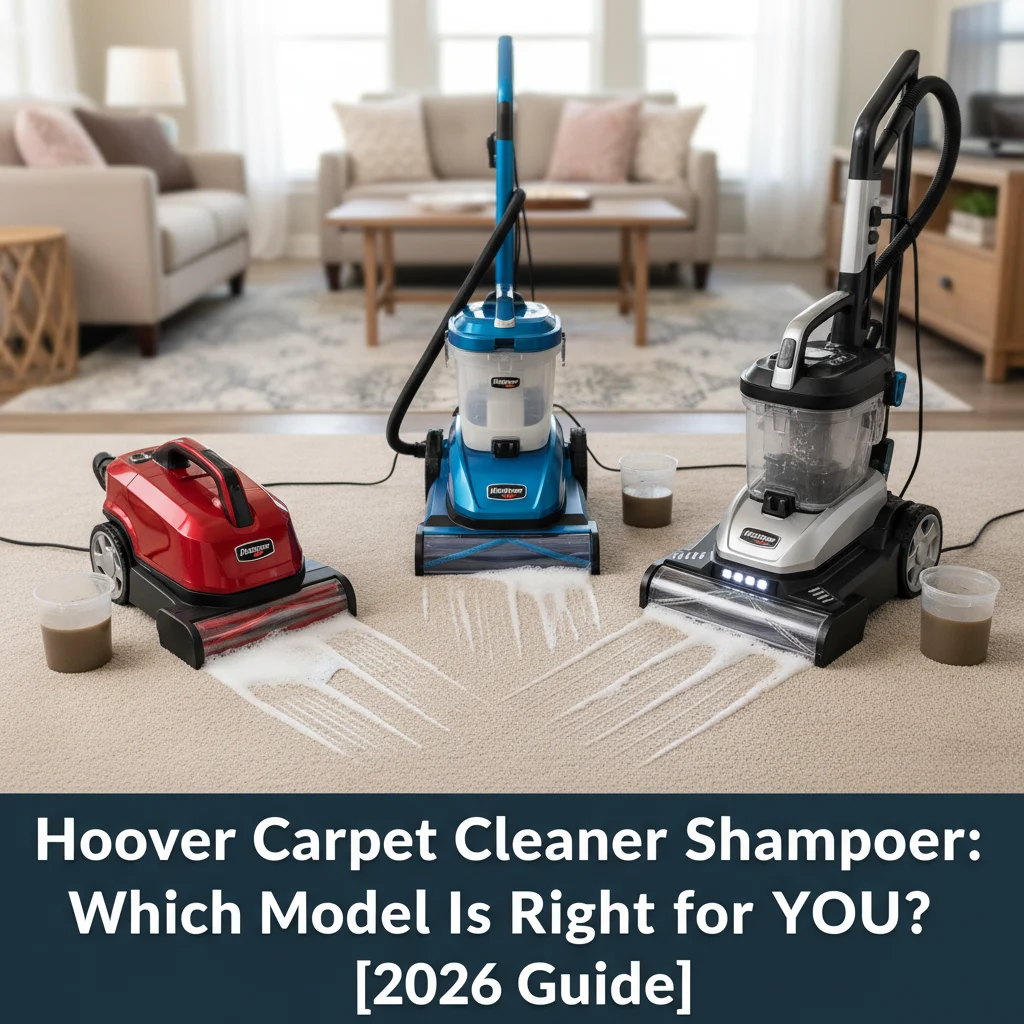 Hoover Carpet Cleaner Shampooer: Which Model Is Right for YOU? [2026 Guide]