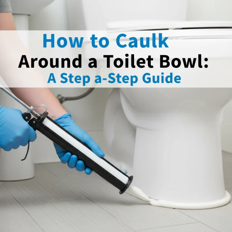 How to Caulk Around a Toilet Bowl: A Step-by-Step Guide