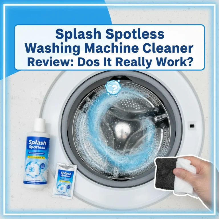 Splash Spotless Washing Machine Cleaner Review: Does It Really Work?