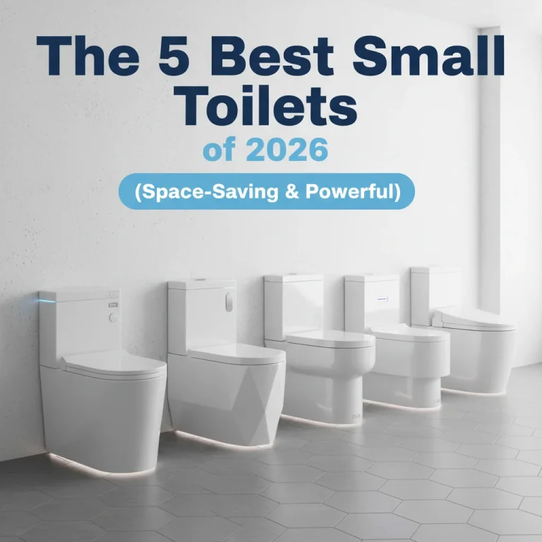 The 5 Best Small Toilets of 2026 (Space-Saving & Powerful!)