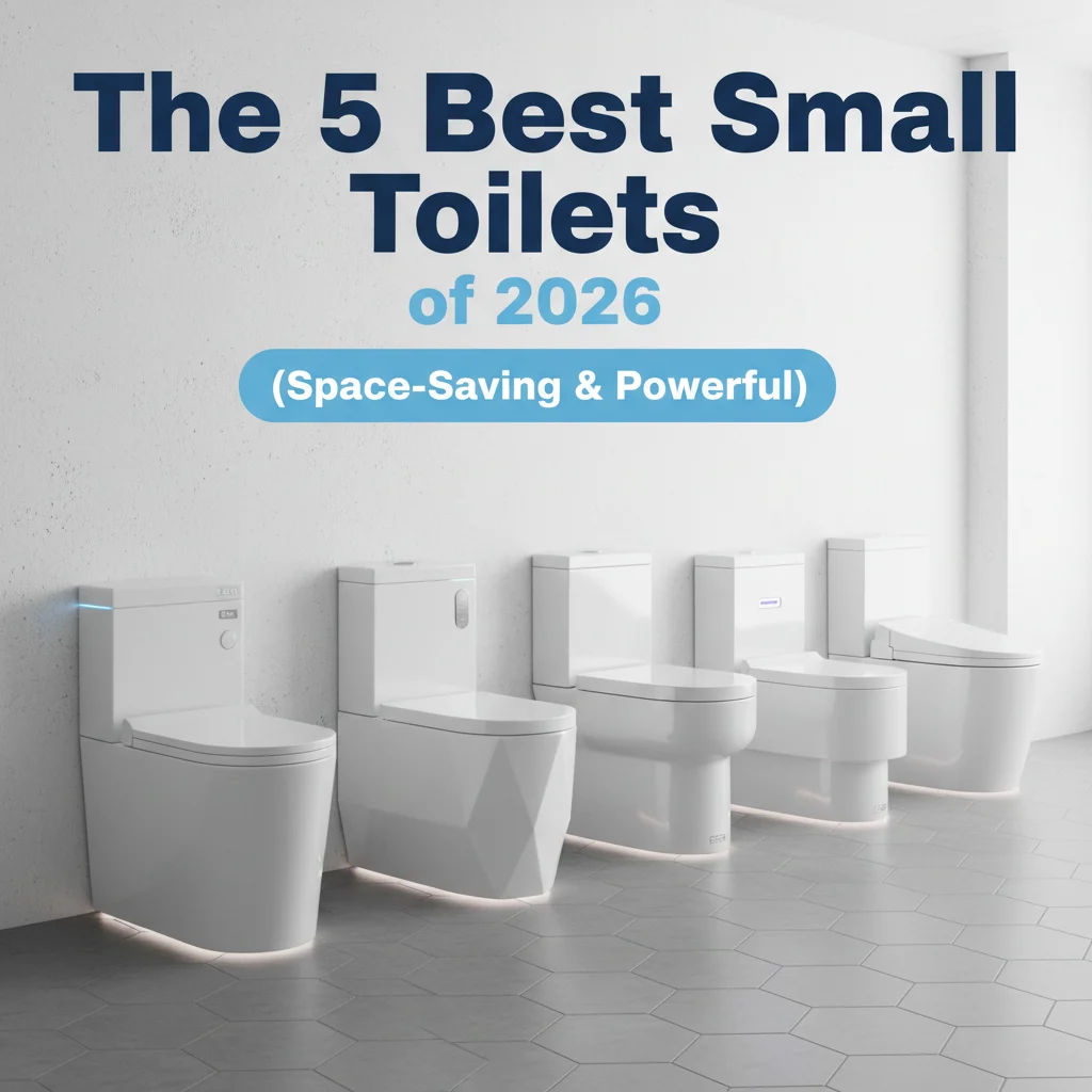 The 5 Best Small Toilets of 2026 (Space-Saving & Powerful!)