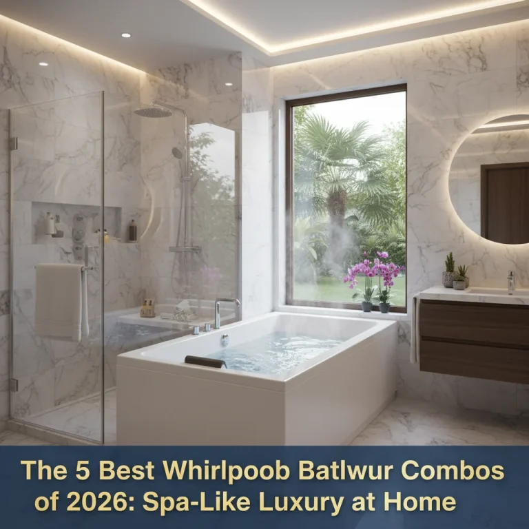 The 5 Best Whirlpool Bathtub Shower Combos of 2026: Spa-Like Luxury at Home