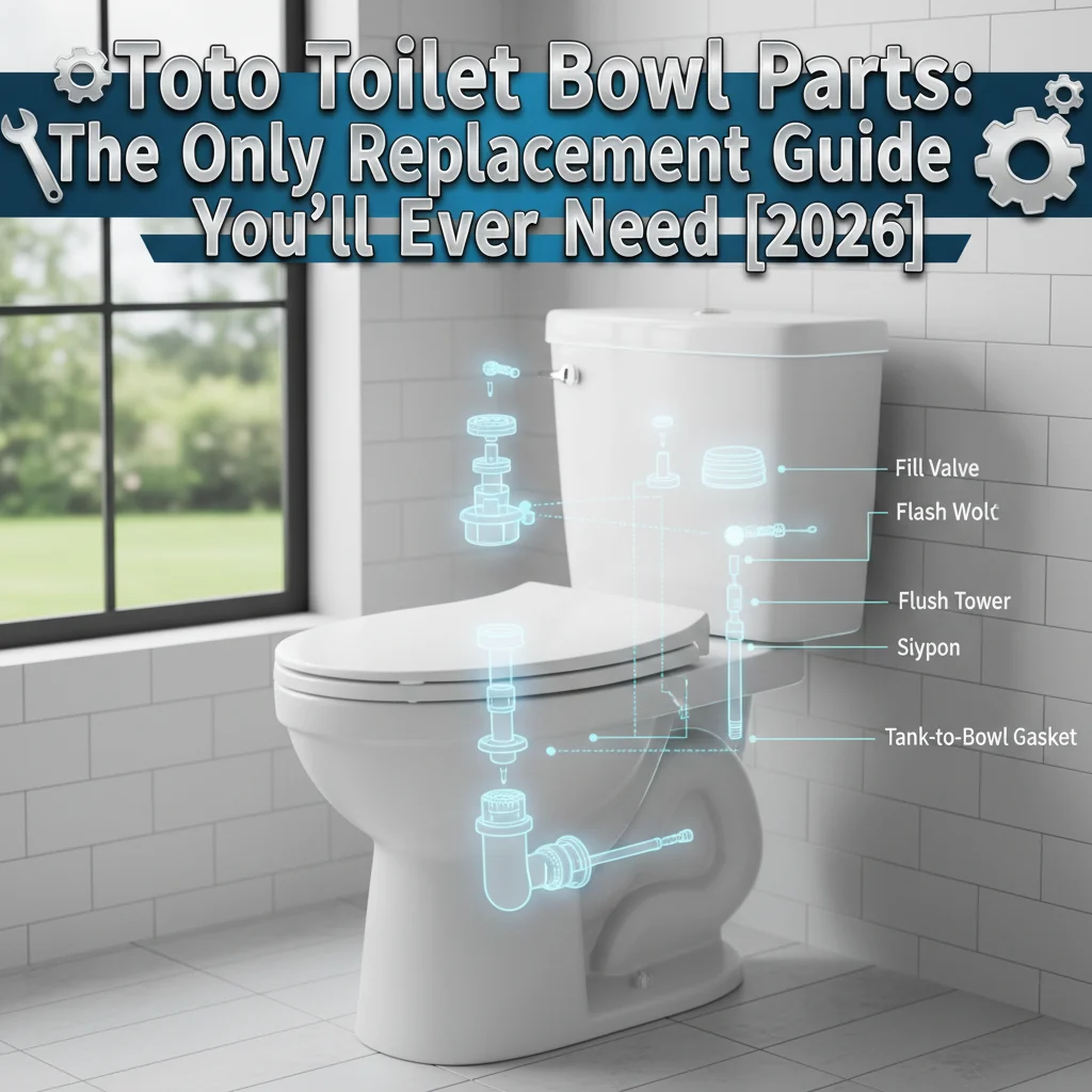 Toto Toilet Bowl Parts: The Only Replacement Guide You’ll Ever Need [2026]