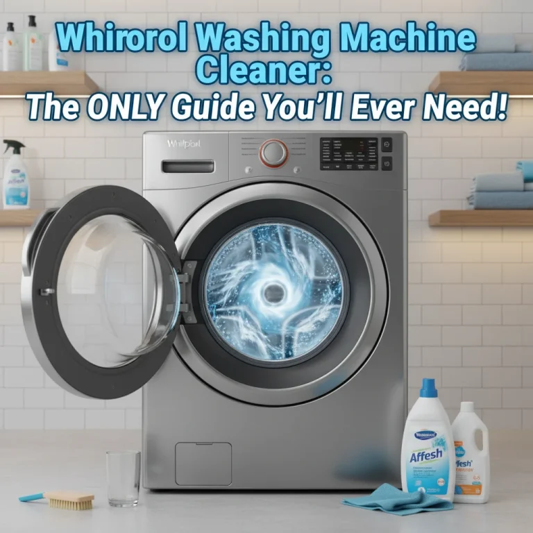 Whirlpool Washing Machine Cleaner: The ONLY Guide You’ll Ever Need!