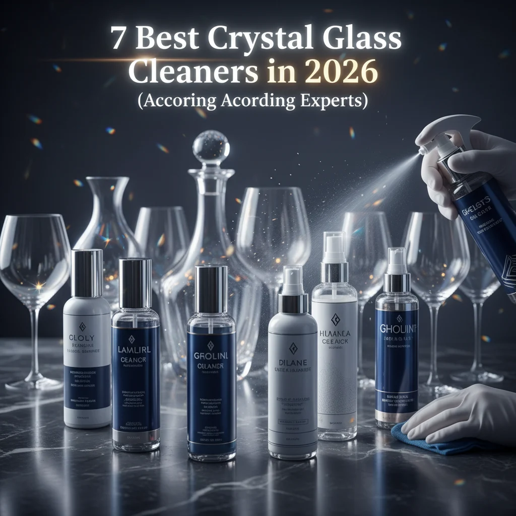 7 Best Crystal Glass Cleaners in 2026 (According to Experts)