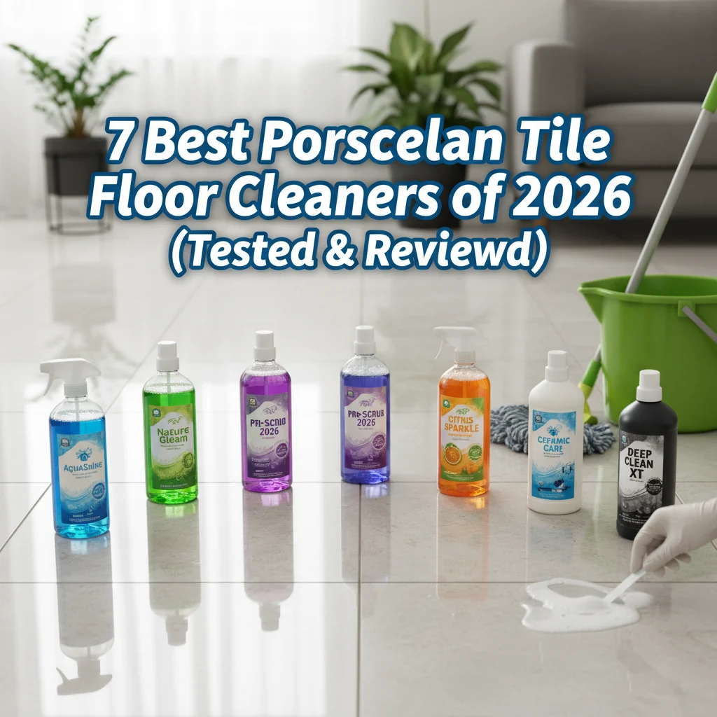 7 Best Porcelain Tile Floor Cleaners of 2026 (Tested & Reviewed)