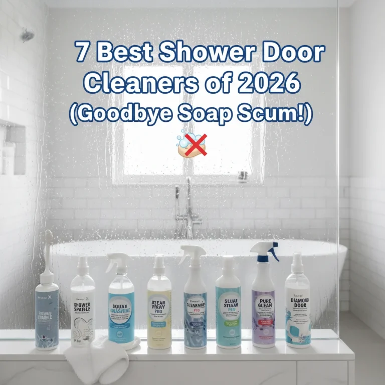 7 Best Shower Door Cleaners of 2026 (Goodbye Soap Scum!)