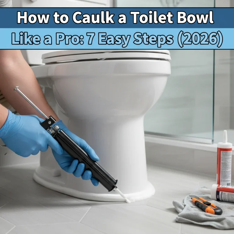 How to Caulk a Toilet Bowl Like a Pro: 7 Easy Steps (2026)