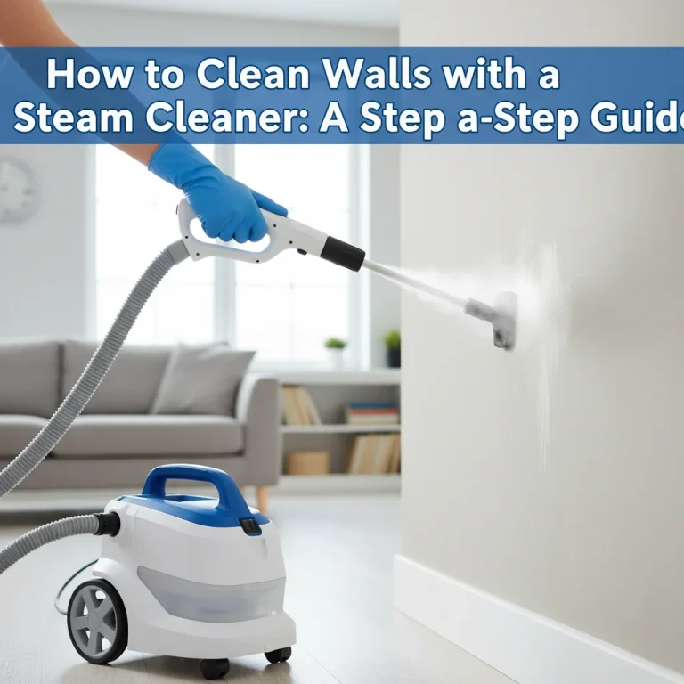 How to Clean Walls with a Steam Cleaner: A Step-by-Step Guide