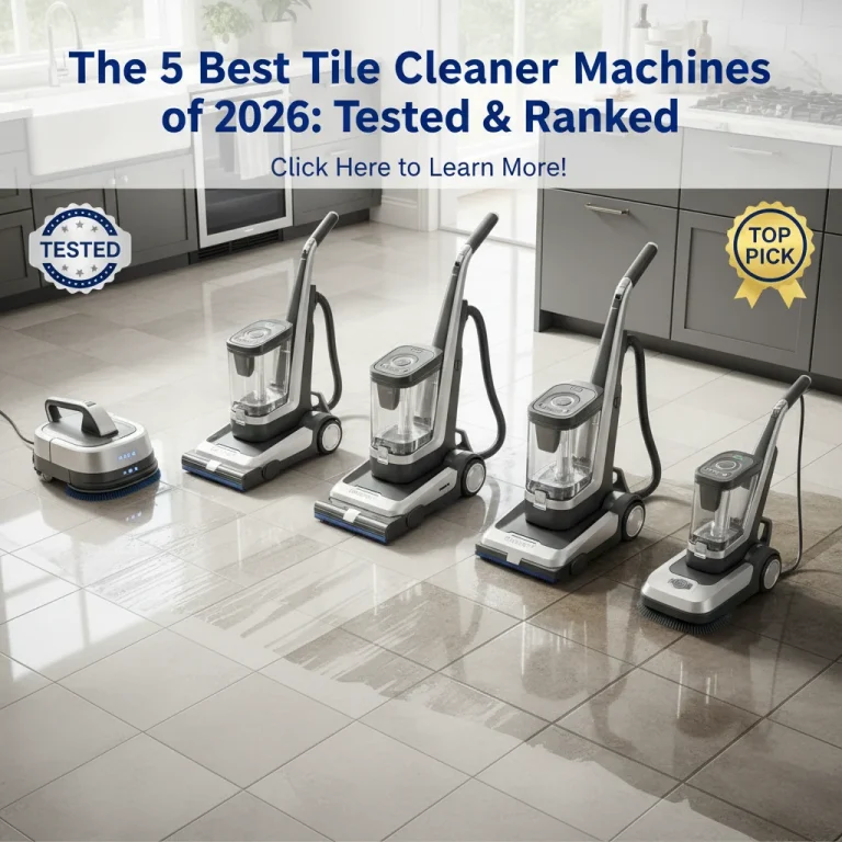 The 5 Best Tile Cleaner Machines of 2026: Tested & Ranked