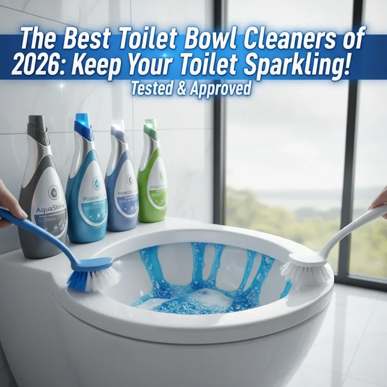 The Best Toilet Bowl Cleaners of 2026: Keep Your Toilet Sparkling!