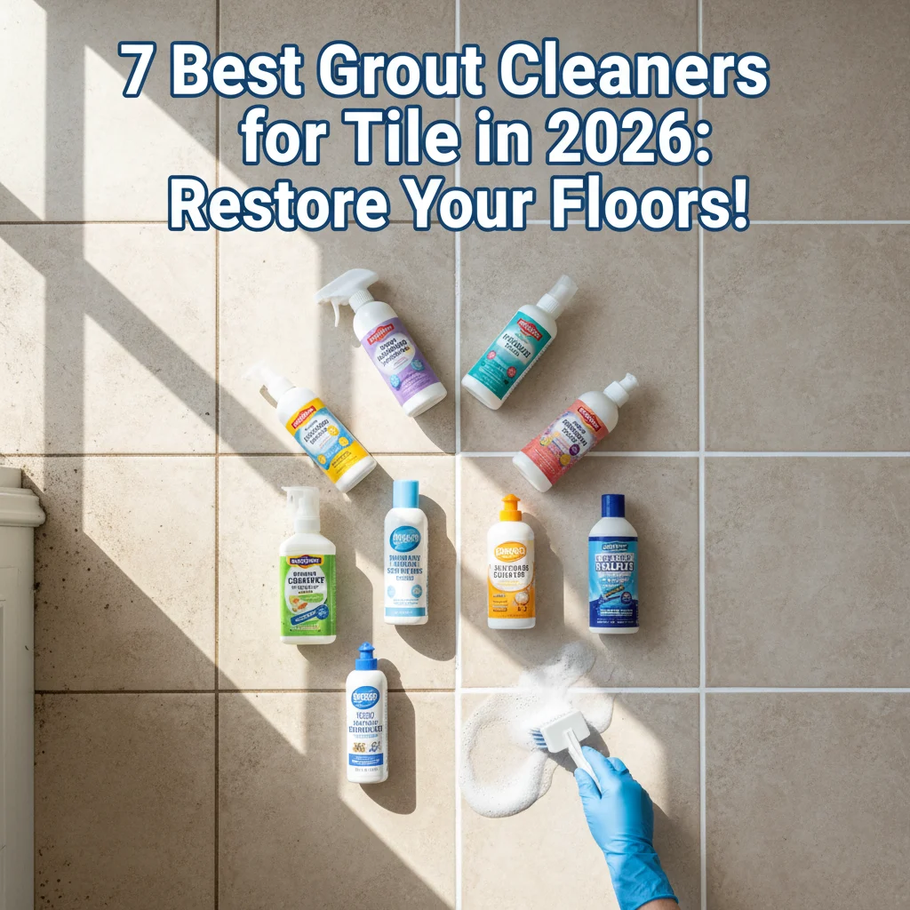 7 Best Grout Cleaners for Tile in 2026: Restore Your Floors!