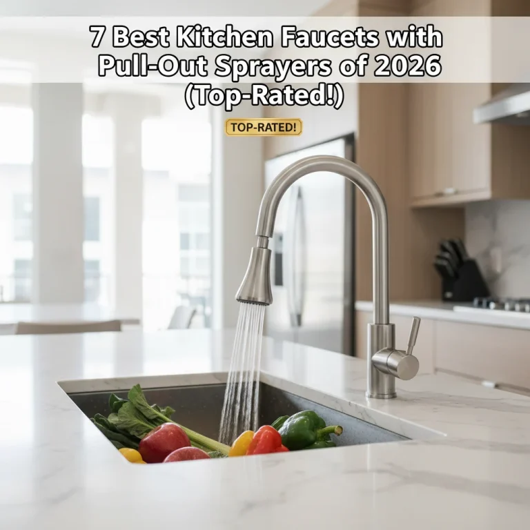 7 Best Kitchen Faucets with Pull-Out Sprayers of 2026 (Top-Rated!)